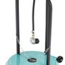 In/outdoor Blue  Radiant Gas Patio Heater 13.5 kW Sturdy Steel with Wheels Image 3