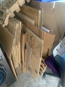 Cardboard boxes