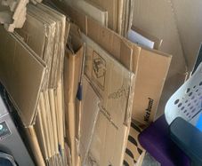 Cardboard boxes