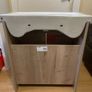 Ikoma Bathroom Vanity Unit & Basin Halifax Oak Image 5