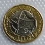 MAP ERRORS Italian Bimetallic sealed collector coin | 1000 lire 1997 Image 4