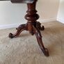 Victorian antique round table and 3 chairs Image 2