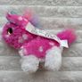 Little Live Pets Scruff-a-lots Cutie Cuts Series 2 Pink Unicorn Soft Plush approx. 11 cm. Used Please see photos Image 3