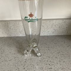 Carlsberg limited addition glass
