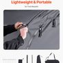 Outdoor Bike Storage Tent Fan-Shaped Waterproof Bike Tent for 4 to 5 Bikes Image 3