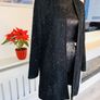 Elegant Black Sequins long Blazer. Size Medium UK 10-12 / EU 38-40 Image 5
