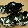 White-camo kids shoes - SPORT runners - trainers sneakers - Nike style - UK3 / EUR38 Image 2