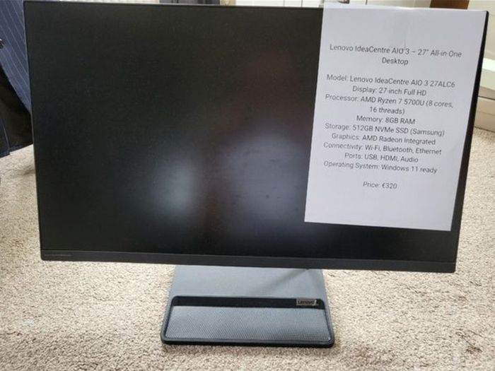 Lenovo IdeaCentre AIO 3 27 All-In-One Desktop PC