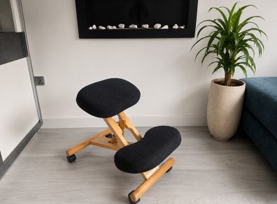 Ergonomic Wooden Kneeling Chair
