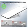 Starlink Gen3 Cable 150FT/46M  Waterproof Extension for Gen 3 Dish and Router, Durable Outdoor Starlink Accessories, Compatible with Standard Kit, Gray Image 2