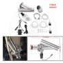 2.5" 63mm Stainless Steel Exhaust Cutout Electric Exhaust Muffler Valve Y Pipe With 2 Wireless Remote Control Universal Image 2