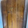Vintage Art Deco Waterfall Wardrobe Set Ladies and Gentlemans Wardrobes Image 2