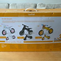 Black pirate balance bike