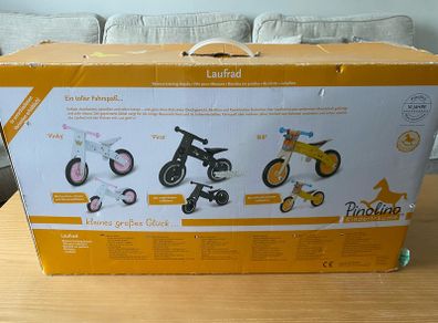 Black pirate balance bike
