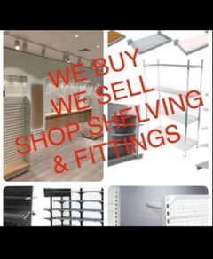 We Buy Shop Shelving And Racking