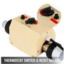 Swimming Pool Heater 2KW 220V SPA Electric Water Heater Pump 48mm 50mm Pool Equipment Water Heater Thermostat Image 4