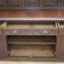 Victorian Irish Jacobean Revival Carved Oak Court Cupboard Image 7