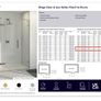 Merlyn ARYSTO Ten | Hinge Door & 2 Inline Panels Image 2