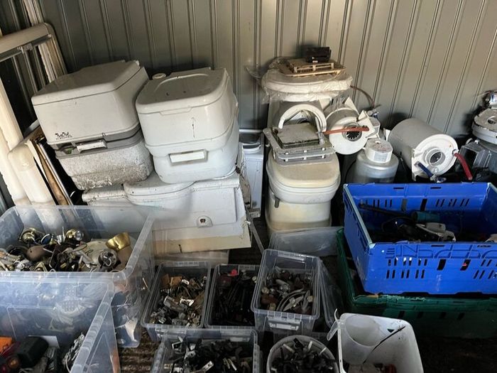 Caravan parts, windows and panels