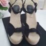 CARVELA black wedges Sz 40 (6.5 -7) - BNIB Image 3