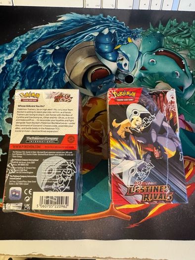 Pokemon Destined Rivals Half Booster Box