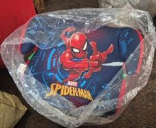 spiderman booster seat