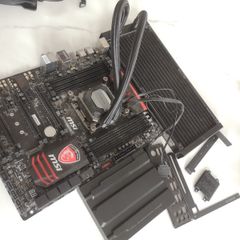 MSI X99A GAMING 7 Motherboard with extras including Triple pack Corsair cooler fans, VGA cables,thermal paste, installation guide & CD