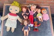vintage dolls lot