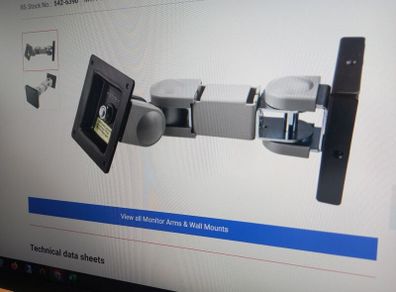 Roline Wall Mounting Monitor Arm