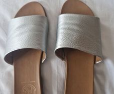 kurt Geiger silver sandals