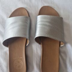 kurt Geiger silver sandals