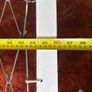 Vintage Mid Century Wooden Single Bed Frame with Metal Spring Base Image 3