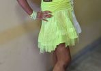 Junior Latin leotard and skirt