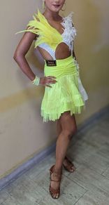 Junior Latin leotard and skirt