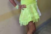 Junior Latin leotard and skirt