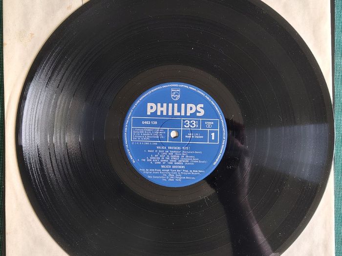The Walker Brothers - Hits Vinyl LP (1982) Original UK Pressing Vocal Pop EX+