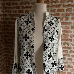 Block print handmade jacket / blazer