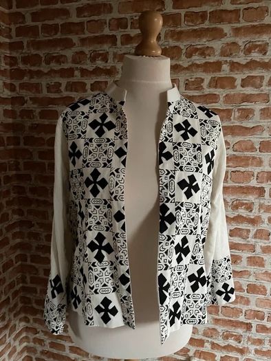 Block print handmade jacket / blazer