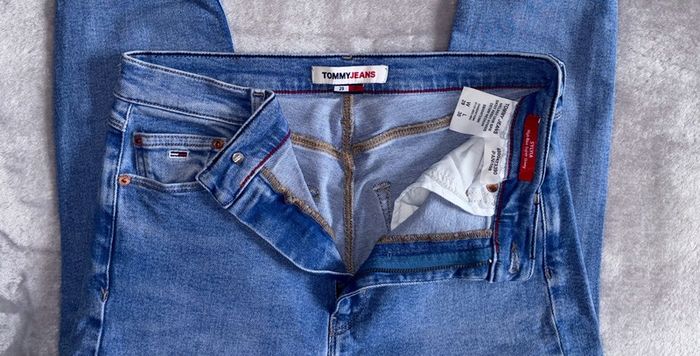 Tommy Hilfiger Jeans Sylvia High Rise Super Skinny Jeans W29 L30 Light Blue Denim