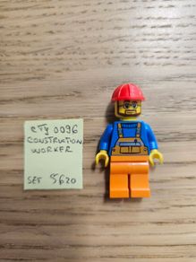 lego cty0096 construnction worker, 5620