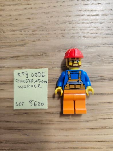 lego cty0096 construnction worker, 5620