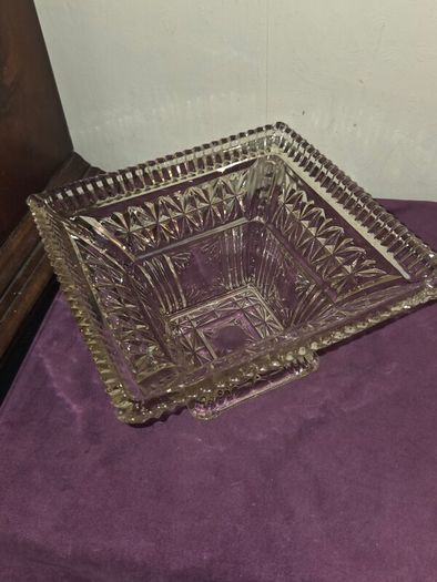 Antique pressed glass Fruit/Trifle bowl