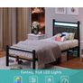 Bed frame with Headboard and USB Charging Station Image 7
