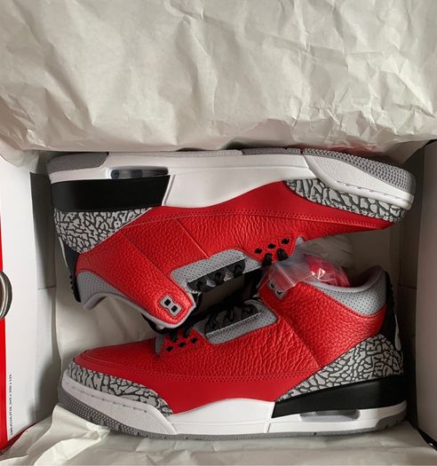 Nike Air Jordan 3 Retro SE Unite Fire Red UK 11 / US 12 DEADSTOCK