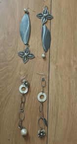 Mis-matched earrings