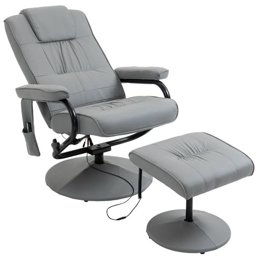 Freestanding Living Room Chair with High Density Cushion and Footrest (FREE SHIPPING)