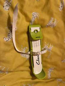 Clarks children's foot gauge