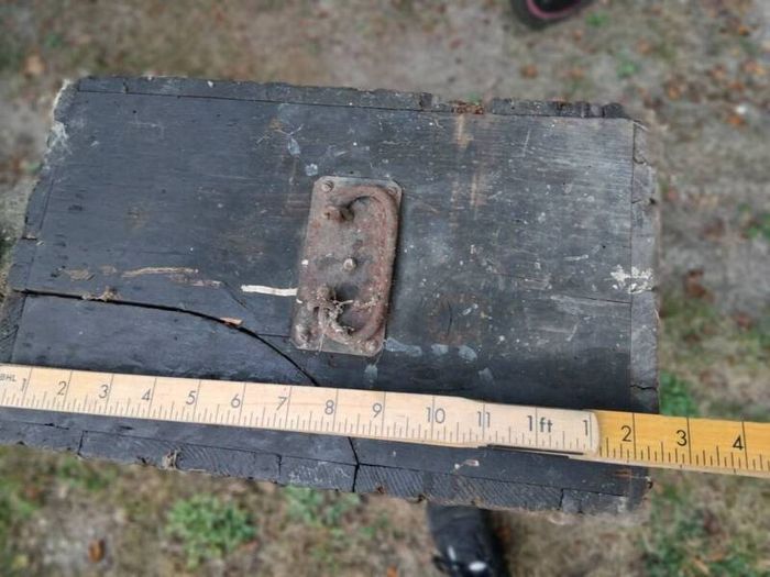 antique tool chest