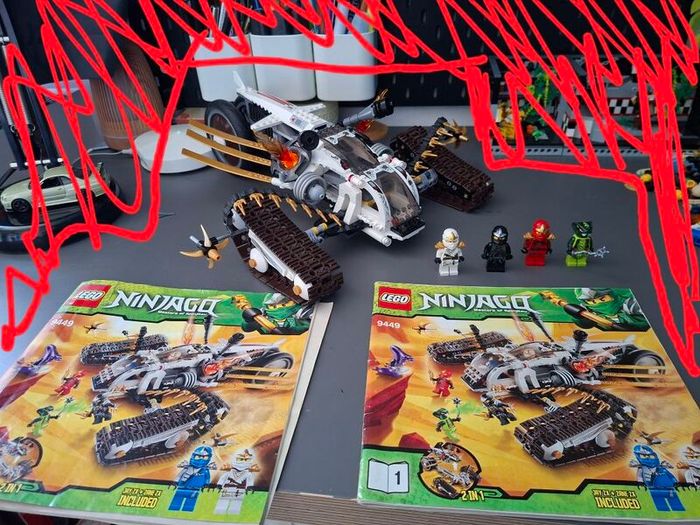 lego ninjago 9449 ultra sonic raider