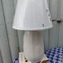 Tall Belleek Sunflower Lamp Image 5
